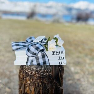 This is us book decor